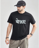 Men's Round neck Befikre Print T-shirt