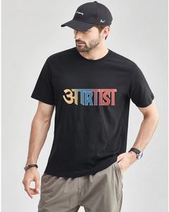 Men's Round neck Artist Print T-shirt