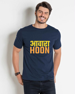 Men's Roundneck Aawara Hoon Print T-shirt