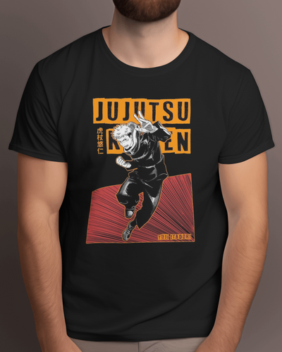 Men's Roundneck Jujutsu printed tshirt