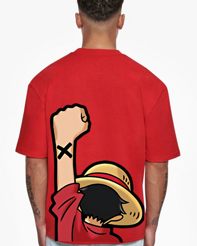 Men's Oversized One Piece Print T-shirt